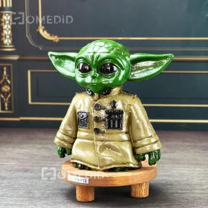مجسمه بیبی یودا (Baby Yoda) پلی استری کد 833