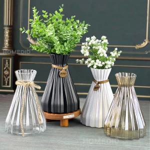 گلدان شیشه ای مدل کابانا