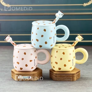 ماگ سرامیکی طرح زرافه (giraffe) فانتزی کد 822