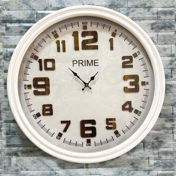 ساعت دیواری برند PRIME مدل 4010 قطر از 60cm - هوم دید