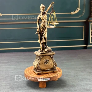 مجسمه ایستاده بانوی فرشته عدالت ارتفاع 30 سانتی متر