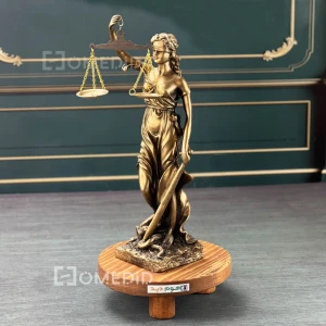 مجسمه بانوی فرشته عدالت ارتفاع 30 کد 759