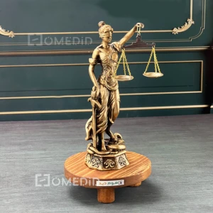 مجسمه بانوی فرشته عدالت ارتفاع 26 کد 760