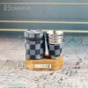 شات استیل طرح شطرنج همراه با کیف برزنتی