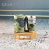 شات استیل ارتشی همراه با کیف برزنتی