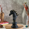 مهره اسب از  مجموعه 3عضوی مجسمه مهره های شطرنج 