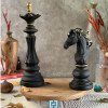 وزیر و اسب از مجموعه 3عضوی  مجسمه مهره های شطرنج 