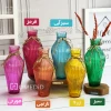 رنگ‌بندی گلدان شیشه‌ای آیرا
