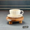 مدل گلینت از فنجان صدفی بهمره زیری در تصویر.