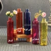 5 رنگ مختلف گلدان مدل شقایق در یک تصویر.