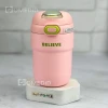 تراول ماگ کپل طرح BELIEVE با ظرفیت 350ml - رنگ صورتی
