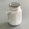 Imported square mottled ceramic mug