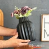 گلدان شیشه ای مدل لوچیا جهان بلور - در دست