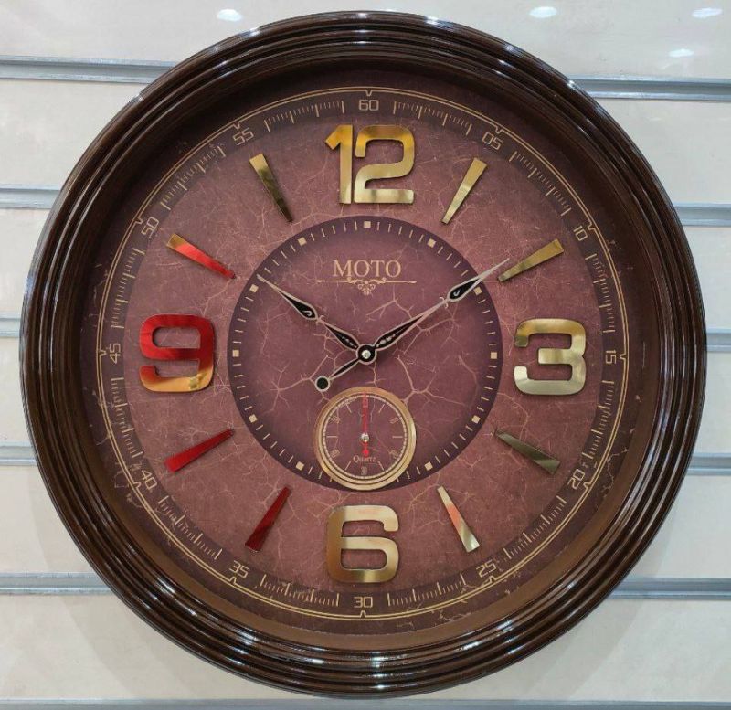 Moto wall clock  model 556  size 60 cm