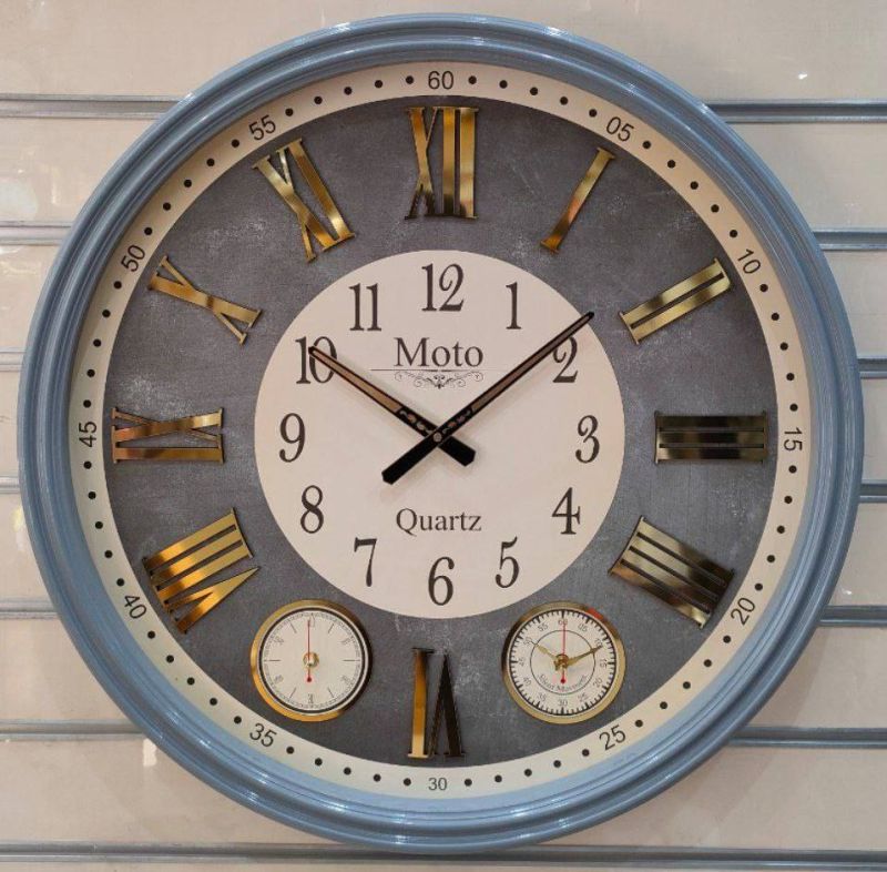 moto wall clock with a diameter of 70  model 193