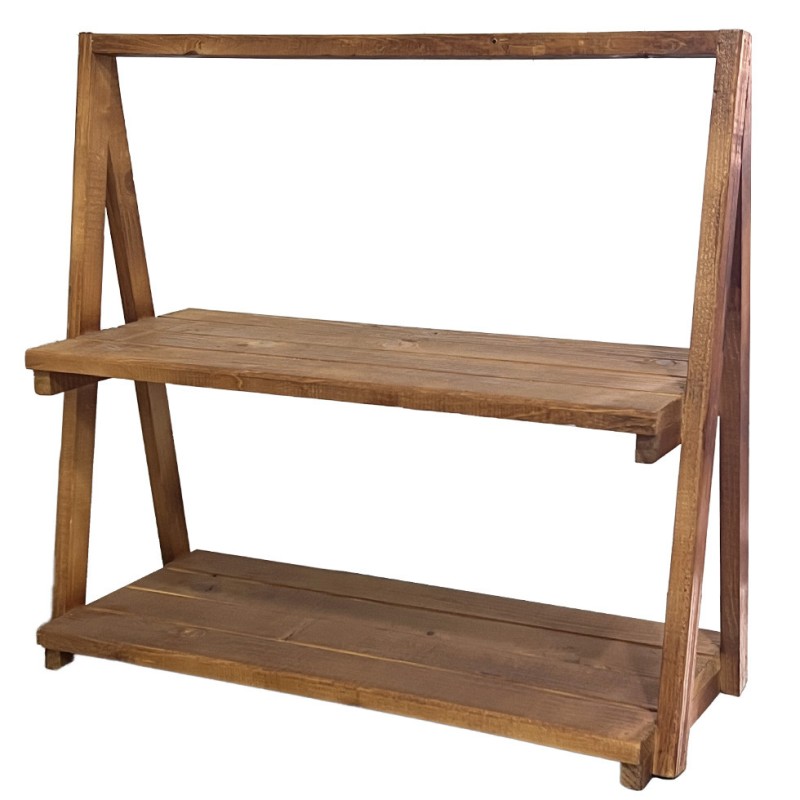 large two-story wooden stand