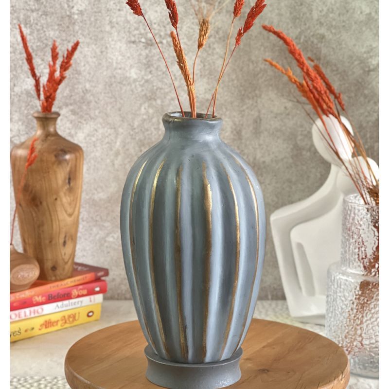 pottery design polyester vase
