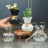 گلدان شیشه ای مدل آرتینا سایز کوچک