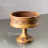 شکلات خوری پایه دار چوب گردو کد 723