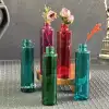 گلدان شیشه ای رنگی مدل شقایق